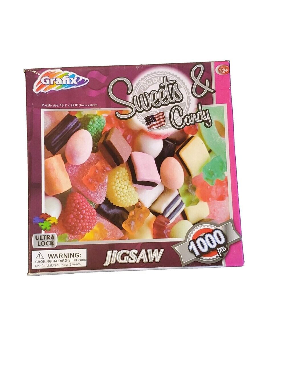 Sweets & Candy Jigsaw Puzzle 1000 Pieces Sealed